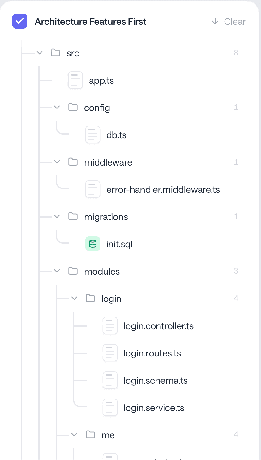 Production-Oriented Architecture in the Fimaflow visual builder